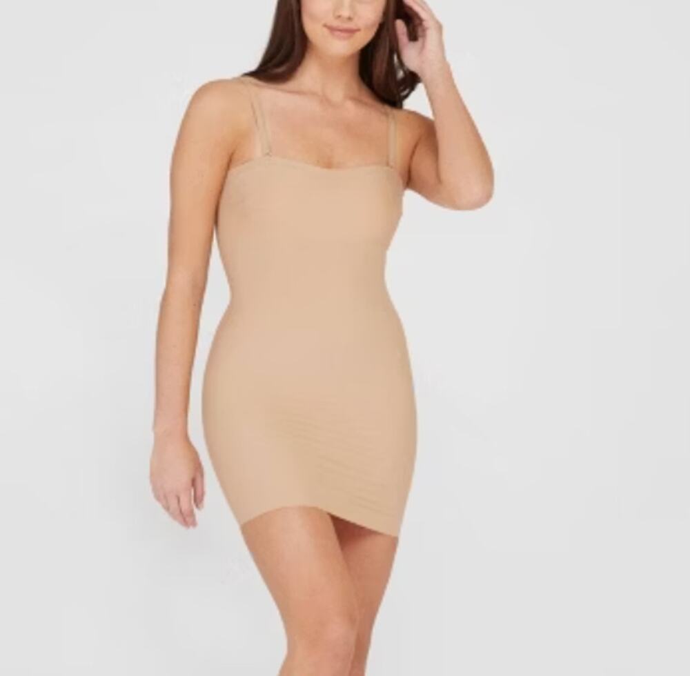 Spanx Asset's Red Hot Label Small Shapewear Slip Dress